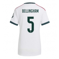 Camisa de Futebol Real Madrid Jude Bellingham #5 Equipamento Principal Mulheres 2026-27 Manga Curta